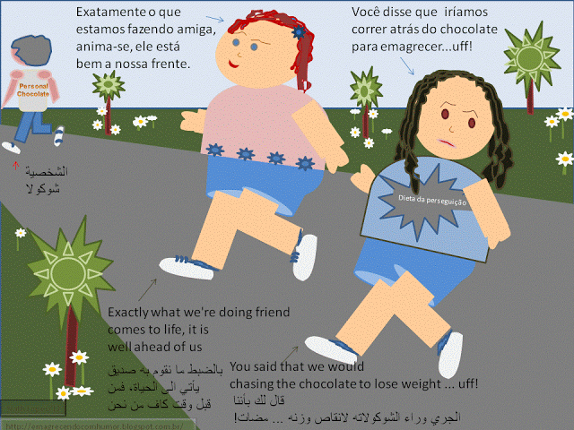 Cuidado! Caminhada engorda